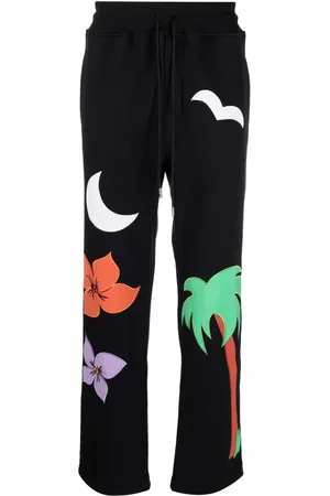 JUST DON Pantalon de jogging droit à broderies