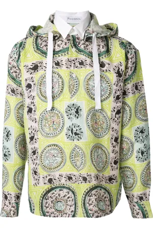 J.W.Anderson Chemise imprimée à capuche