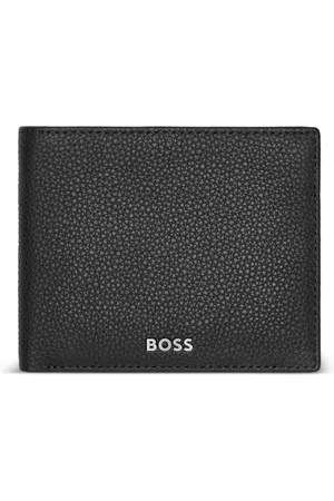 HUGO BOSS Portefeuille en cuir à logo imprimé