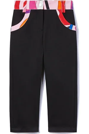 PUCCI Junior Pantalon à imprimé Marmo