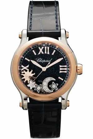 Chopard Montre Happy Sport, Sun, Moon and Stars 30 mm