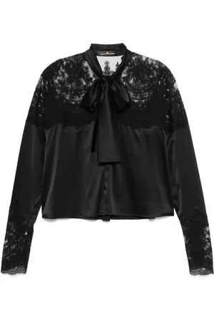 ERMANNO SCERVINO Chemise à empiècement en dentelle