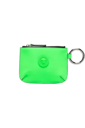 VERSACE Petit portefeuille à détail de porte-clés