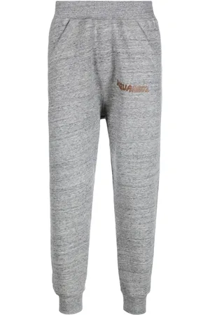 Dsquared2 Pantalon de jogging en coton à logo imprimé