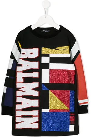 Balmain Top à imprimé graphique