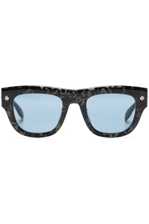 Alexander McQueen Lunettes de soleil à détails de clous