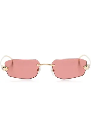 Cartier Lunettes de soleil à monture rectangulaire