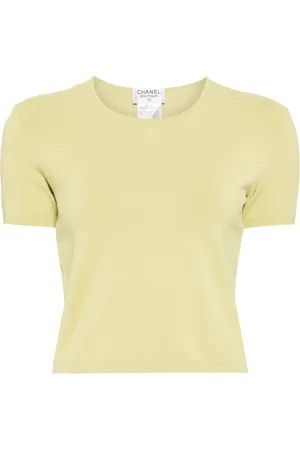 CHANEL T-shirt à logo CC (1998)