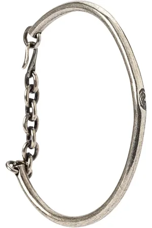TOBIAS WISTISEN Bracelet jonc à fermoir en chaîne