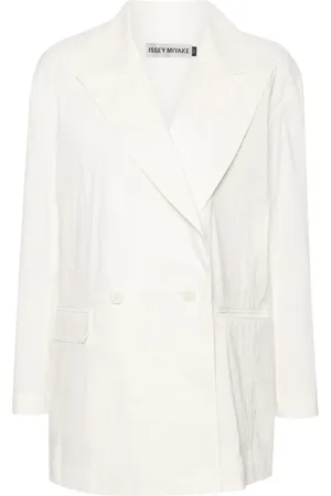 Issey Miyake Blazer croisé Shaped Membrane