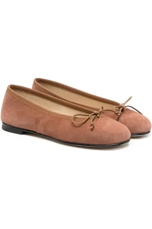 Prosperine Ballerines en daim à détail de nœud