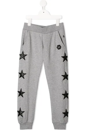 Philipp Plein Pantalon de jogging à patch étoile