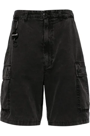 Izzue Short en jean à détail de porte-clés