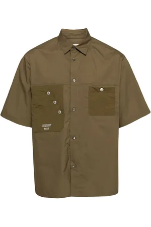 UNDERCOVER Chemise à logo imprimé