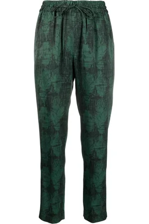 Aspesi Pantalon court à imprimé graphique