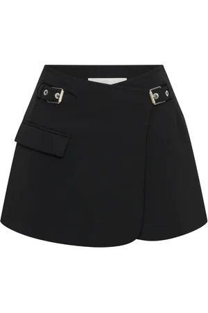 DION LEE Minijupe portefeuille à boucles