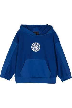 Emporio Armani Hoodie à patch logo
