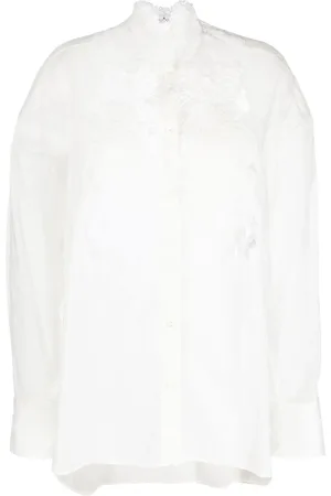 ERMANNO SCERVINO Chemise en dentelle à manches longues