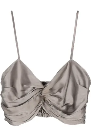 Simonetta Haut crop Martina en soie