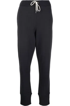 Jil Sander Pantalon à logo brodé