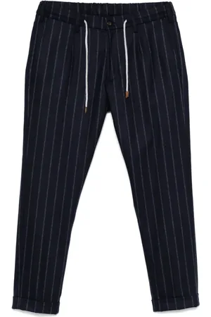 ELEVENTY Pantalon à fines rayures