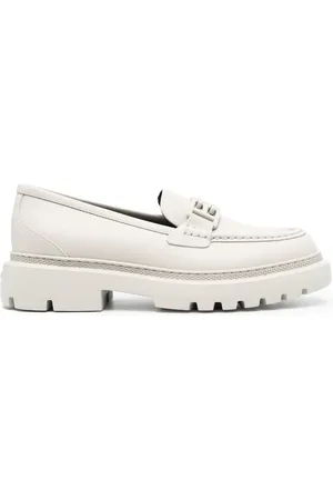 Bally Mocassins à plaque logo