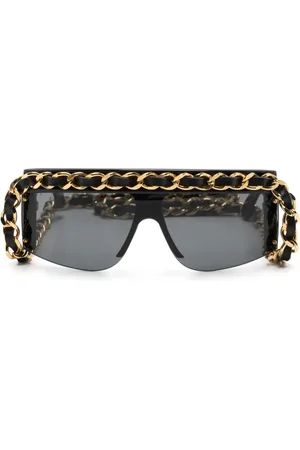 CHANEL Lunettes de soleil couvrantes (années 1990-2000)