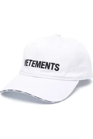 Vetements Casquette en coton à logo brodé