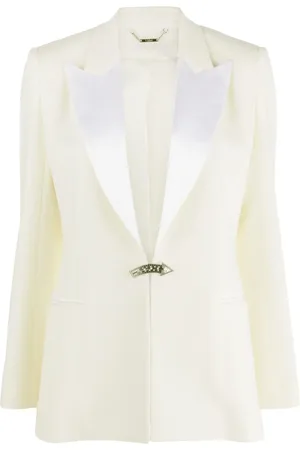 Chloé Blazer boutonné à revers pointus