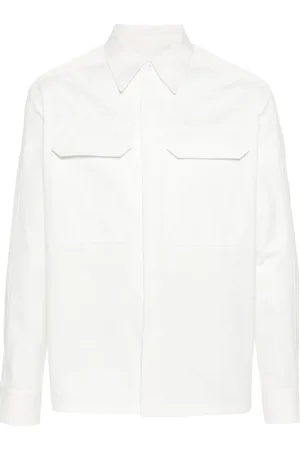 Jil Sander Chemise à boutonnière sur le devant
