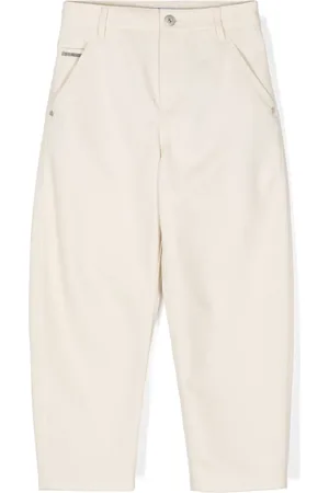 Brunello Cucinelli Pantalon à ornements métalliques