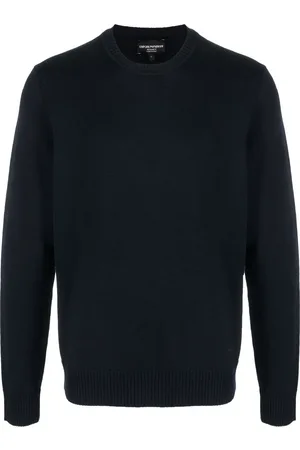 Emporio Armani Pull en laine à col rond