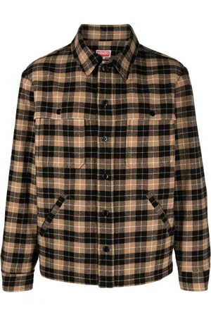 Kenzo Chemise boutonnée à carreaux