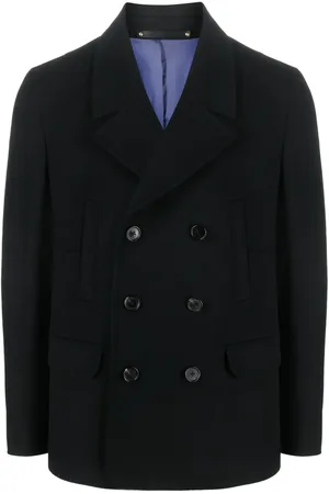 Paul Smith Blazer croisé à revers crantés