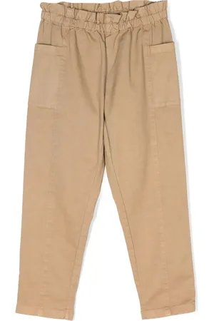 BONPOINT Pantalon Tiche à taille froncée