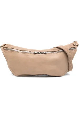 GUIDI Sac banane en nubuck