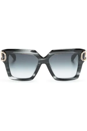 VALENTINO GARAVANI Lunettes de soleil carrée à détail VLogo