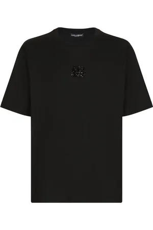 Dolce & Gabbana T-shirt en coton à ornements strassés