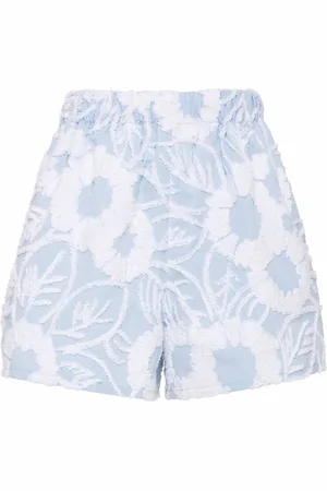 Prada Short à fleurs brodées
