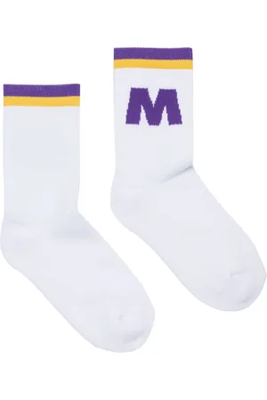 Marni Chaussettes de sport à détail de logo