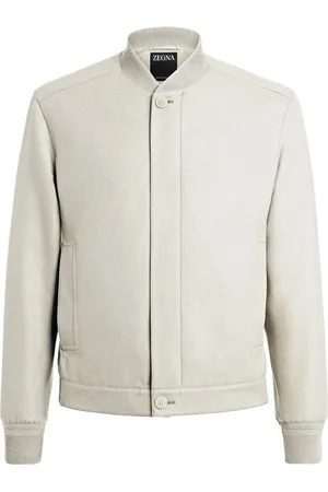 Ermenegildo Zegna Veste bomber Elements Oasi en cachemire