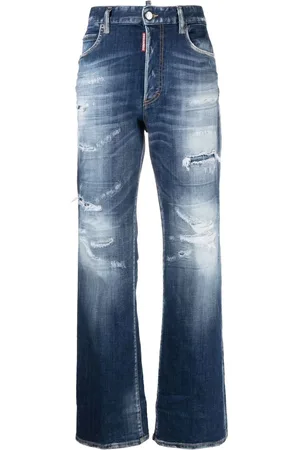 Dsquared2 Jean à effet usé
