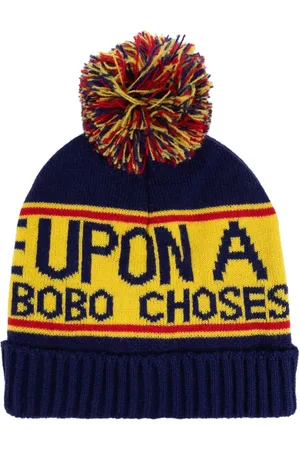 Bobo Choses Bonnet en maille intarsia