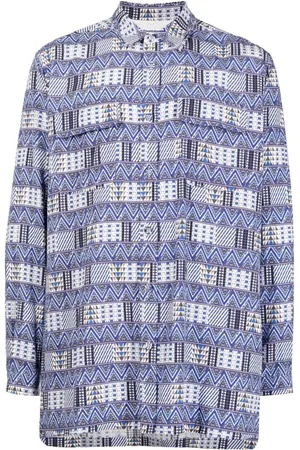 WHITE MOUNTAINEERING Chemise à motif jacquard