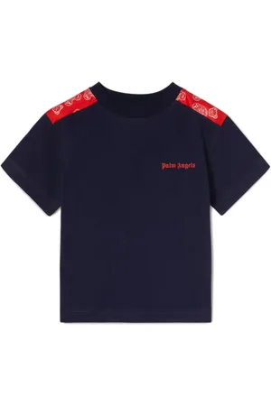 Palm Angels T-shirt en coton à logo brodé