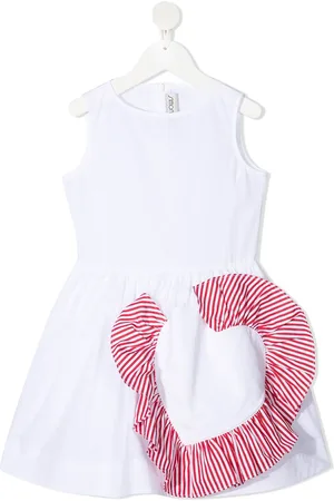 Simonetta Robe trapèze à design sans manches