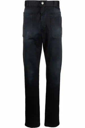 Diesel Pantalon slim à logo brodé