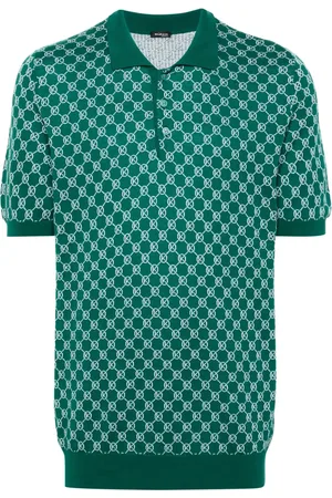 Kiton Polo en maille à motif monogrammé
