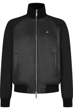 Dsquared2 Veste zippée à patch logo