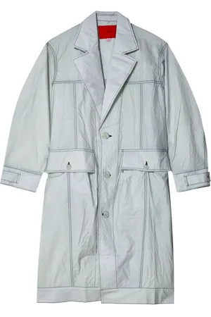 ECKHAUS LATTA Veste boutonnée à effet froissé